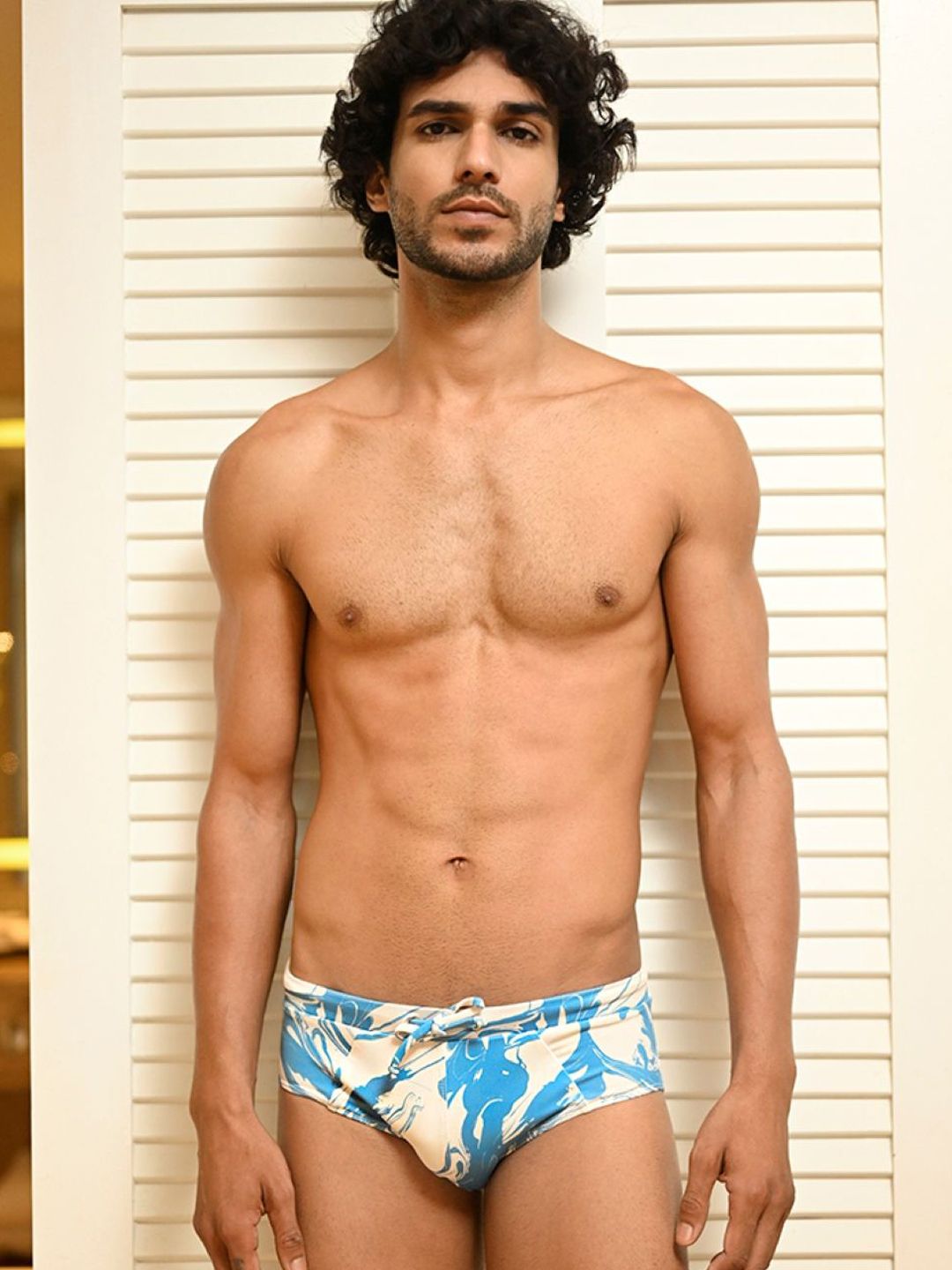 TROVE - 365 Days of Summer
Basic Swim Briefs with Ocean Splash Print