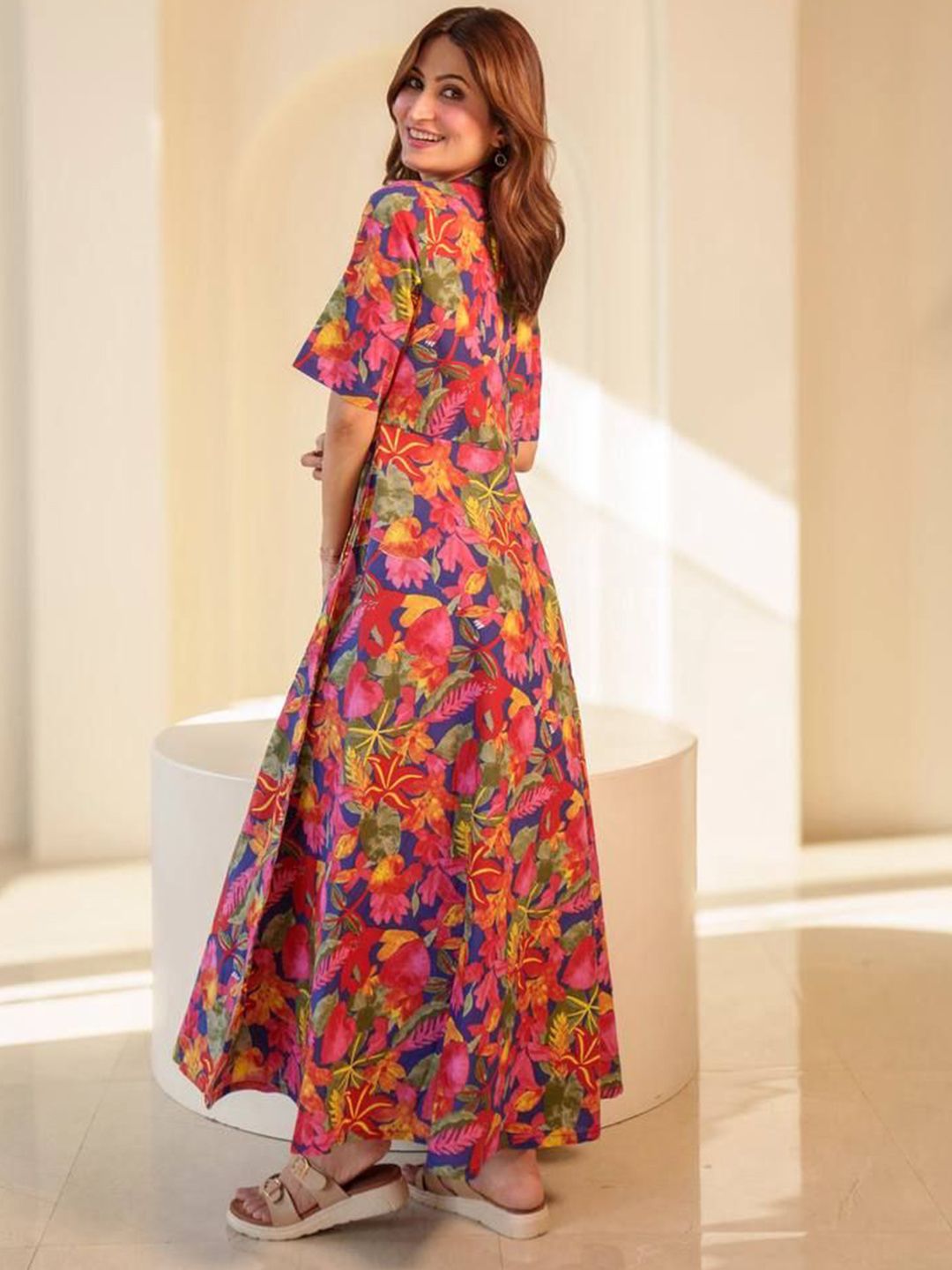 Buy CORSICA Women Floral Print Fit & Flare Maxi Dress - Dresses for Women 35903025 | Myntra Buy CORSICA Women Floral Print Fit & Flare Maxi Dress - Dresses for Women 35903025 | Myntra