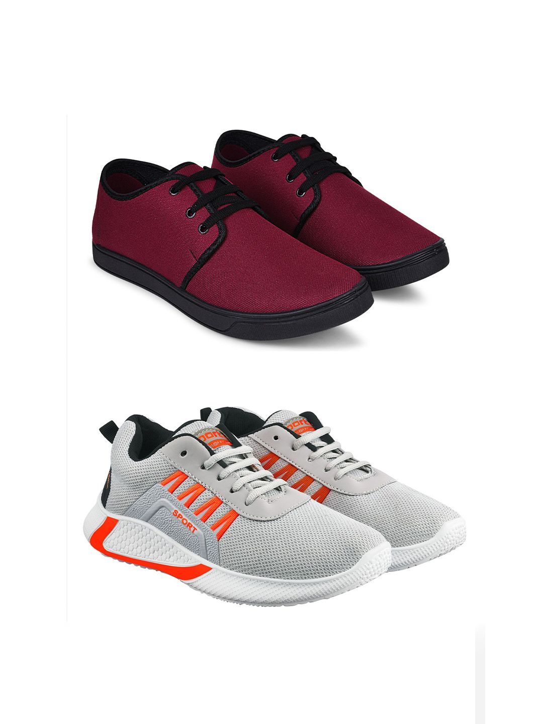 Spotwalk Men Mesh Running Shoes