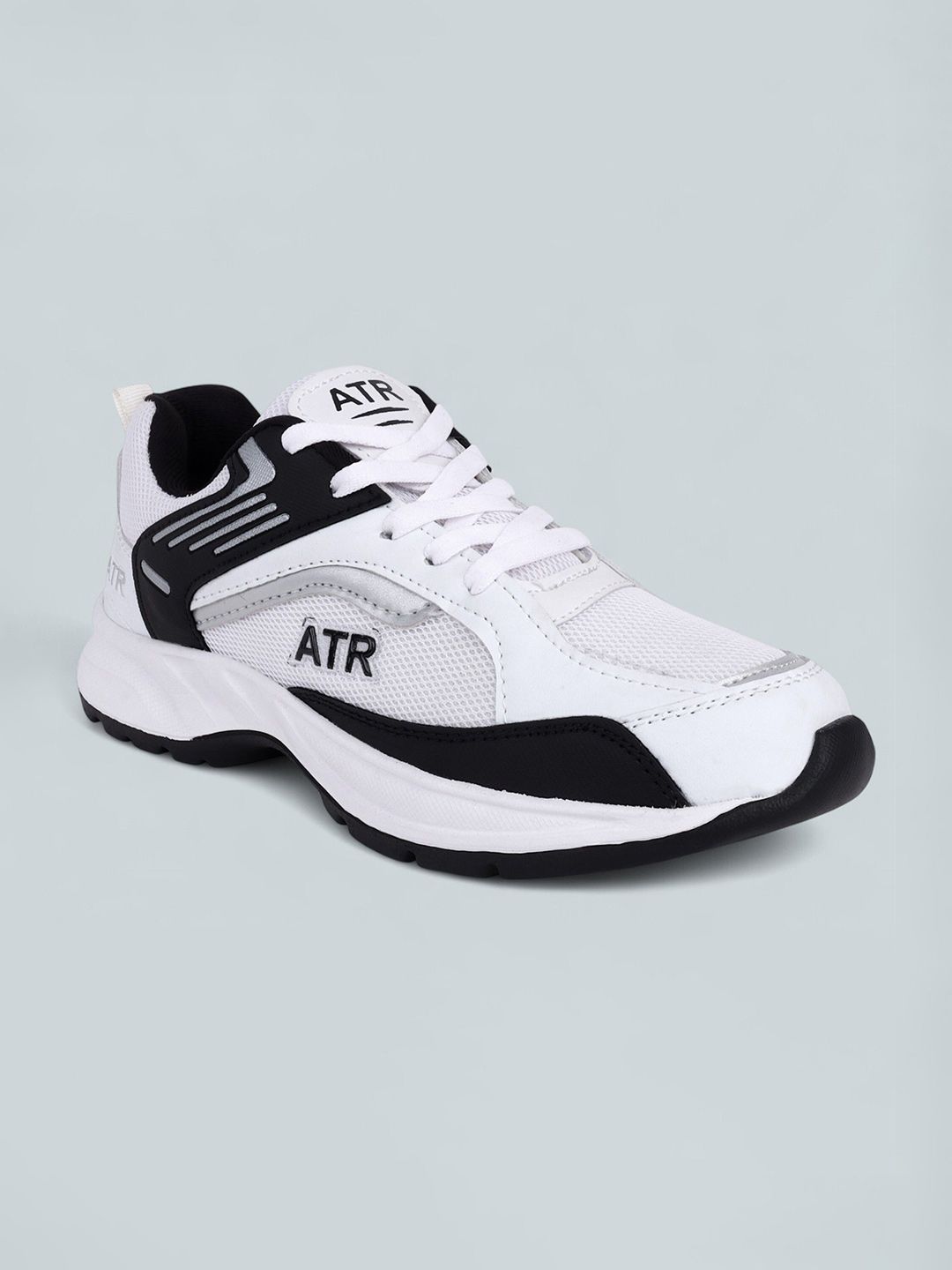 Spotwalk Men Mid-Top Lace-Ups Running Shoes