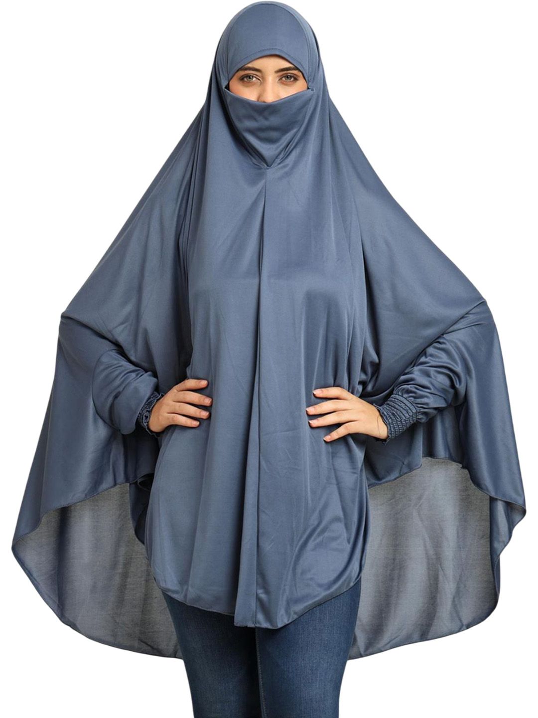 URBAN KANYA Cotton Round Neck Hijab Burqas