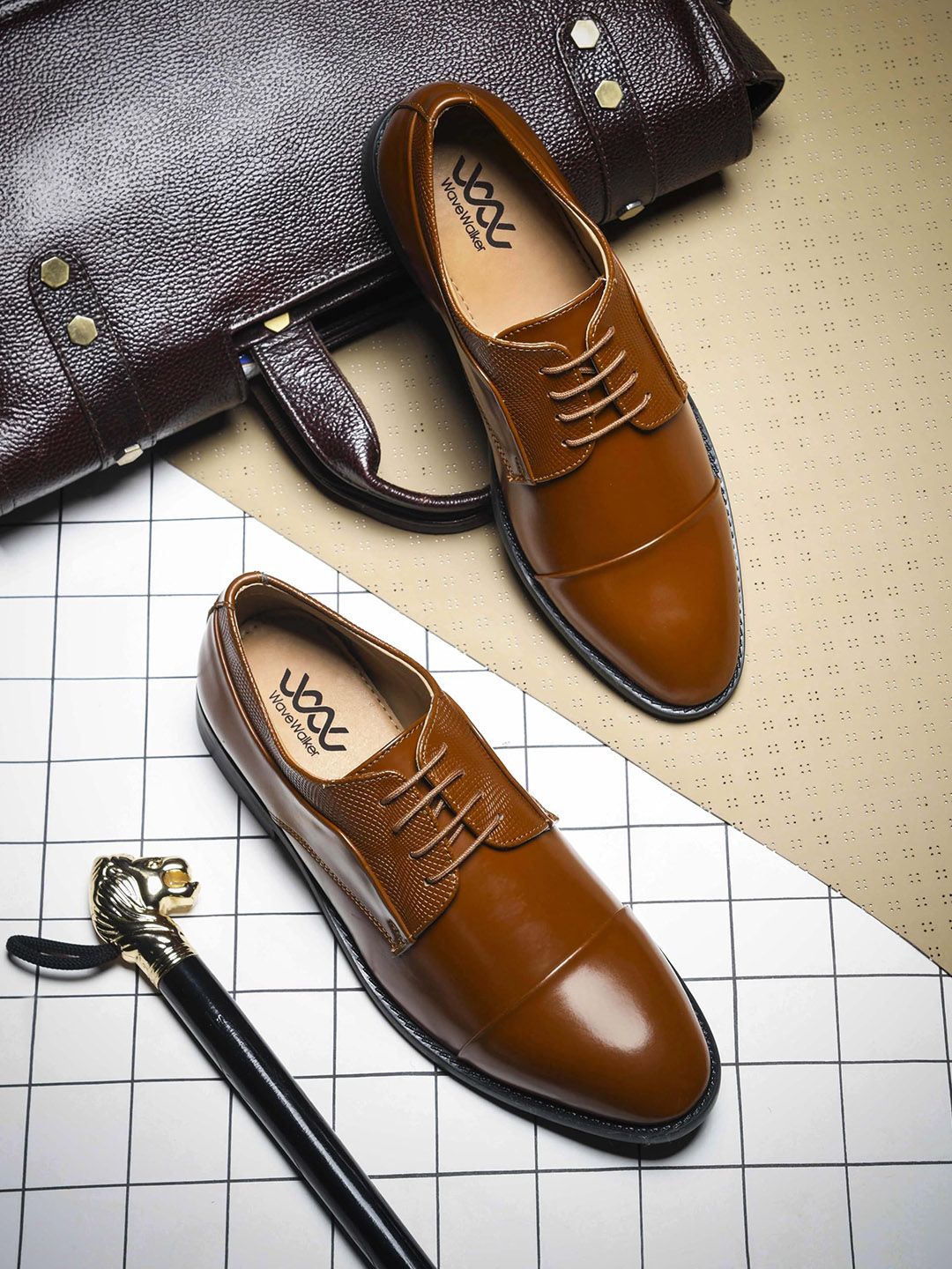 WAVE WALKER Men Formal Oxfords