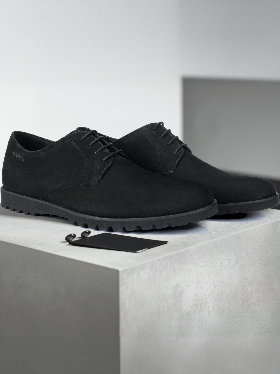 Ruosh  Men Black Casual Shoes