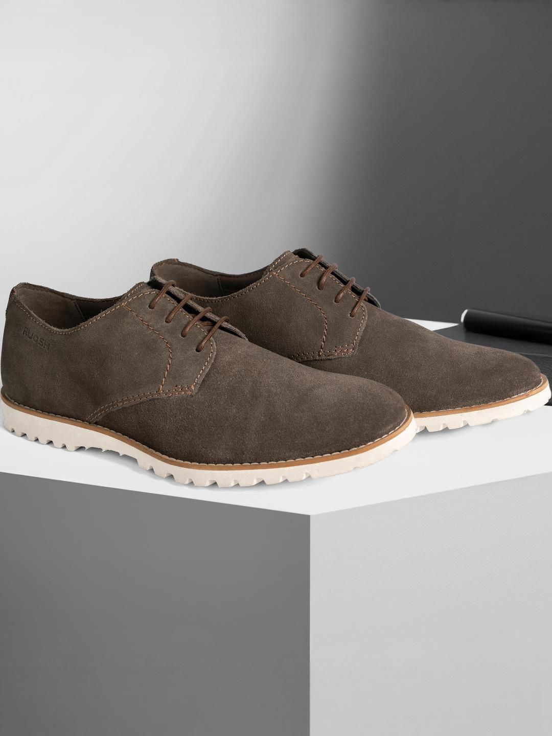 Ruosh  Men Brown Casual Shoes