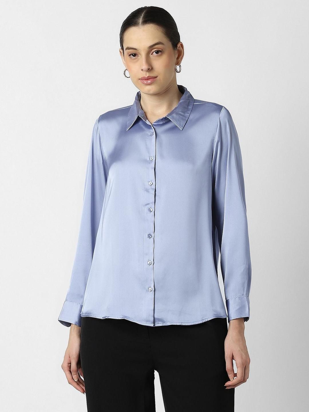 Van Heusen Woman Van Heusen Woman Spread Collar Formal Shirt