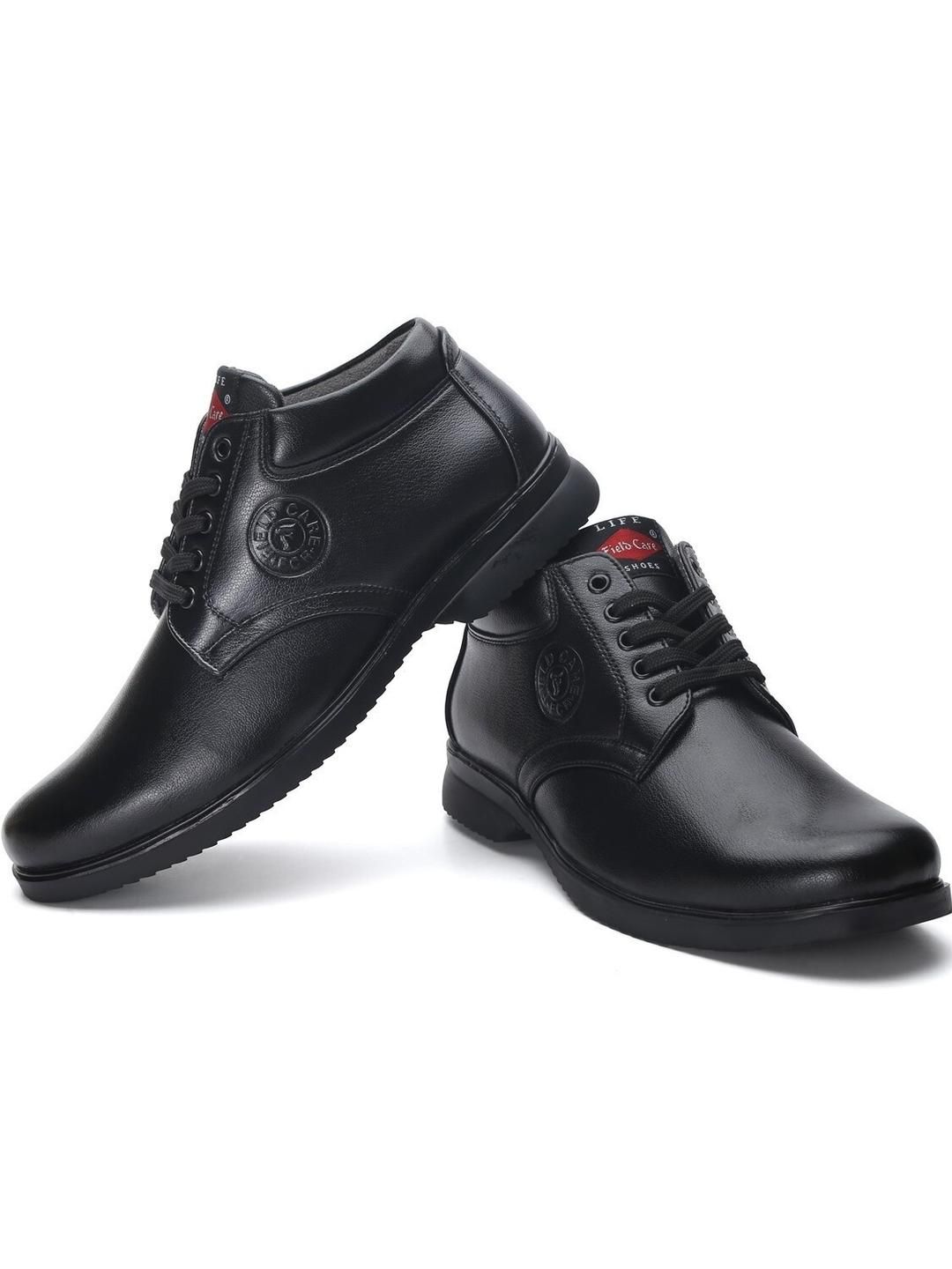 Field Care NOAK Men Formal Black Durby Shoes