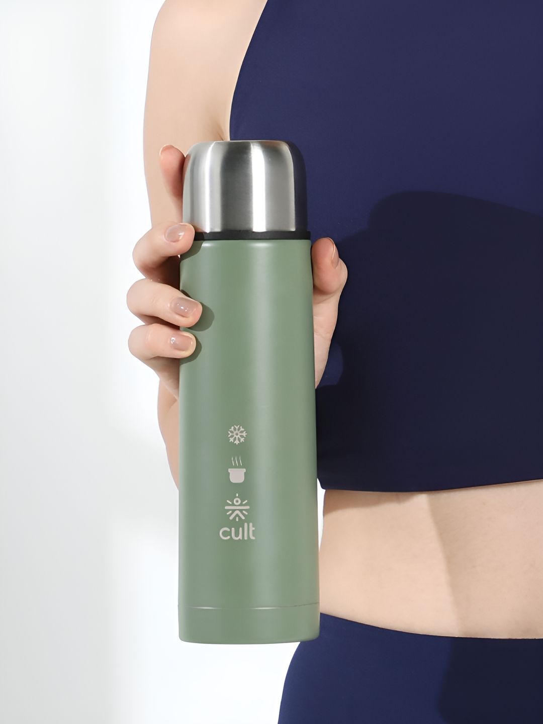 CULT Stainless Steel Vacuum Bottle 500 ML Double Wall Insulated Thermos