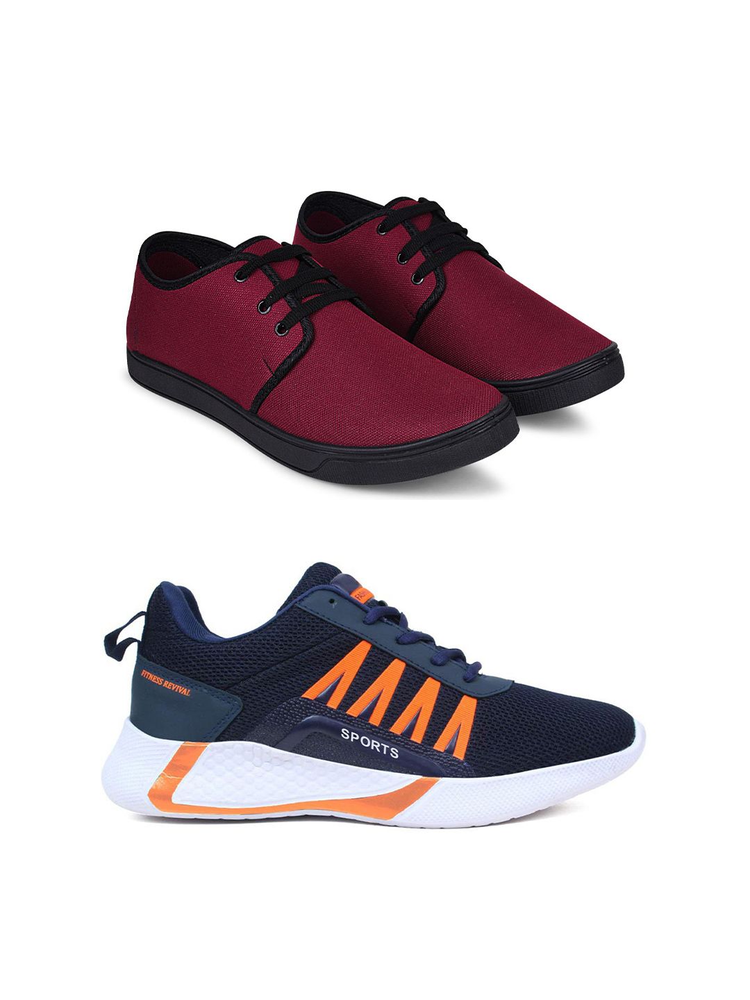 Spotwalk Men Mesh Running Shoes
