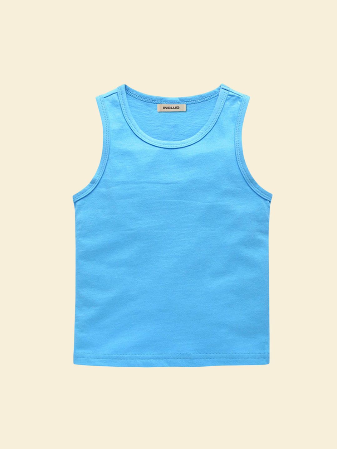 INCLUD Boys Round Neck Basic Vest 7569741900