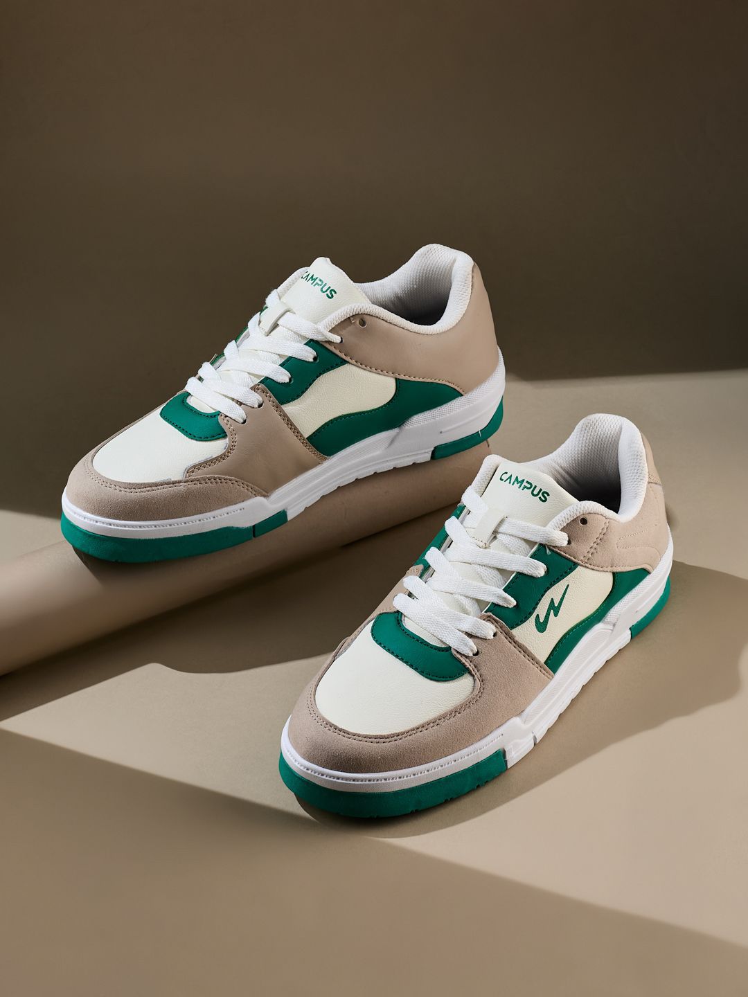 Buy Campus Men OG-38 Colourblocked Lace-Ups Sneakers - Casual