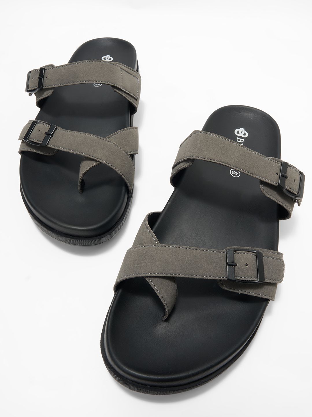 BYFORD by Pantaloons Men PU Comfort Sandals