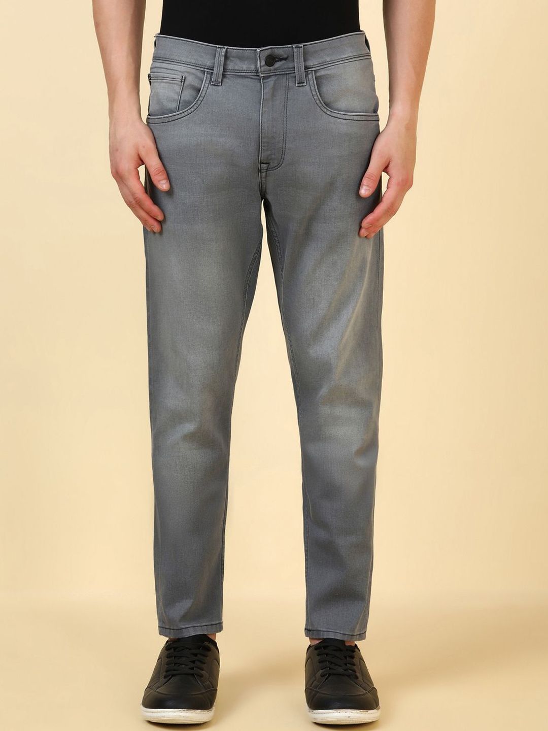 Allen Solly Men Slim Fit Mid-Rise Heavy Fade Jeans