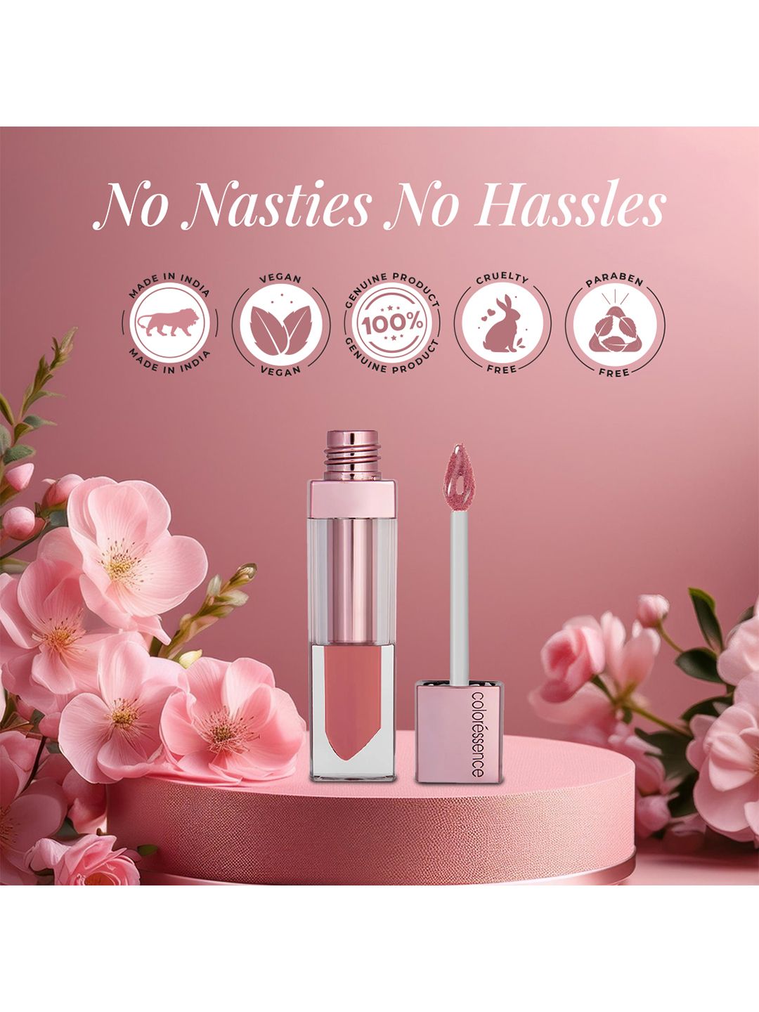Buy Coloressence Roseate Plumpkin Tinted Lip Gloss - 6 ml- Mocha