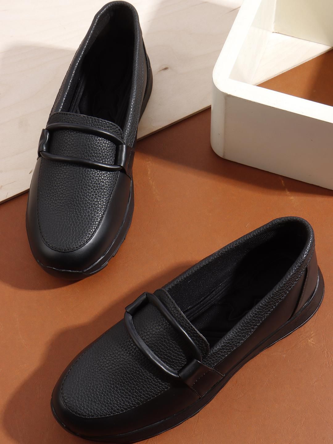 Denill Women Comfortable Slip-On Derbys
