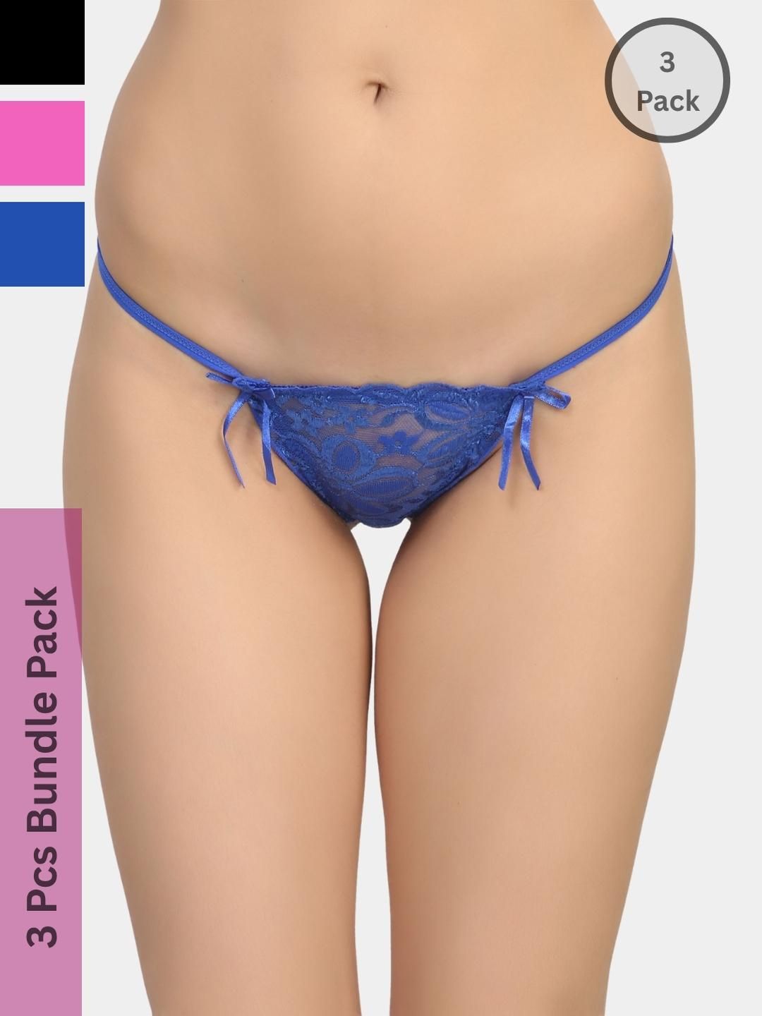 ZERJAMA Women Black Briefs