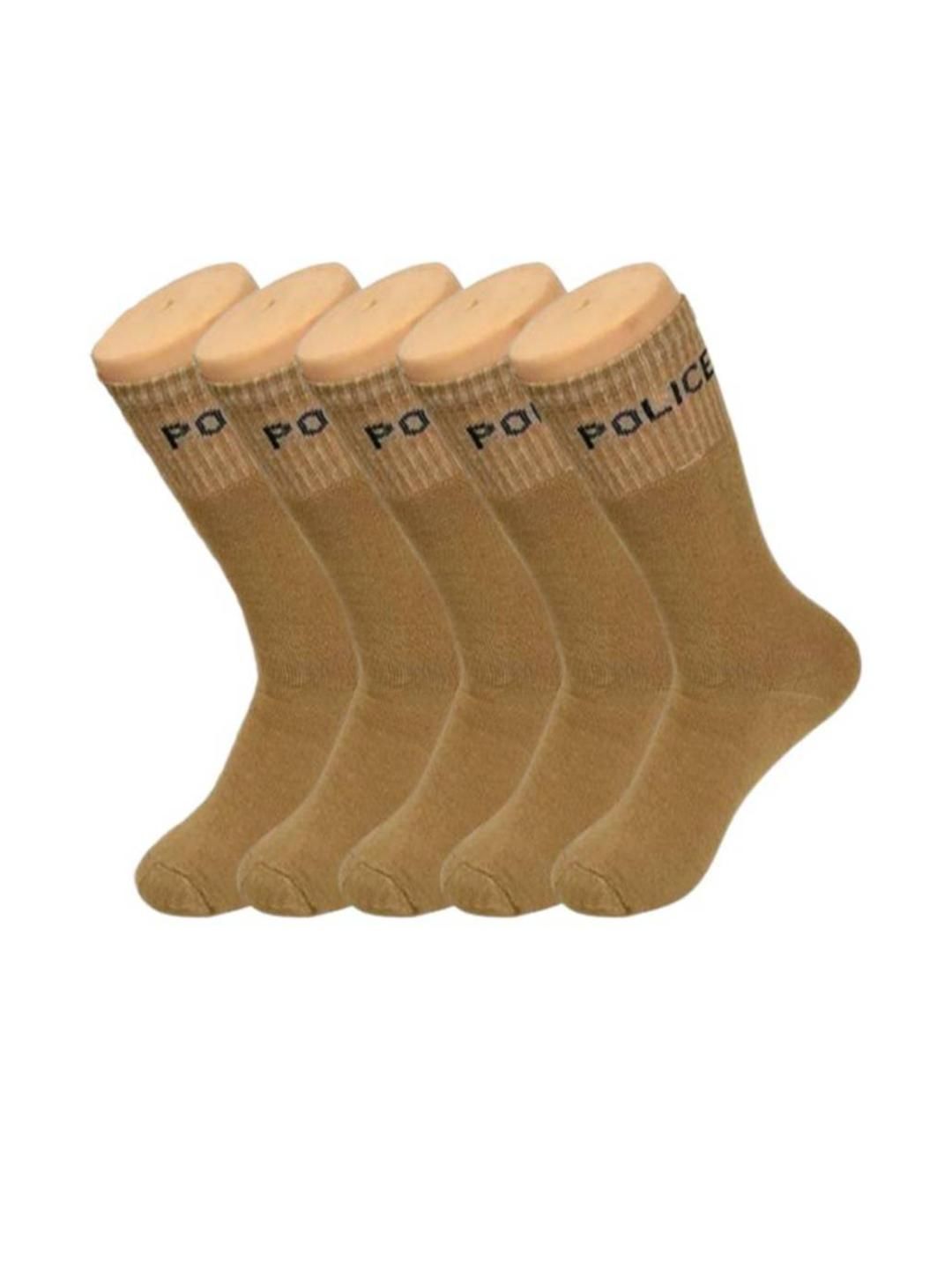 VOICI Khaki Calf Length Socks