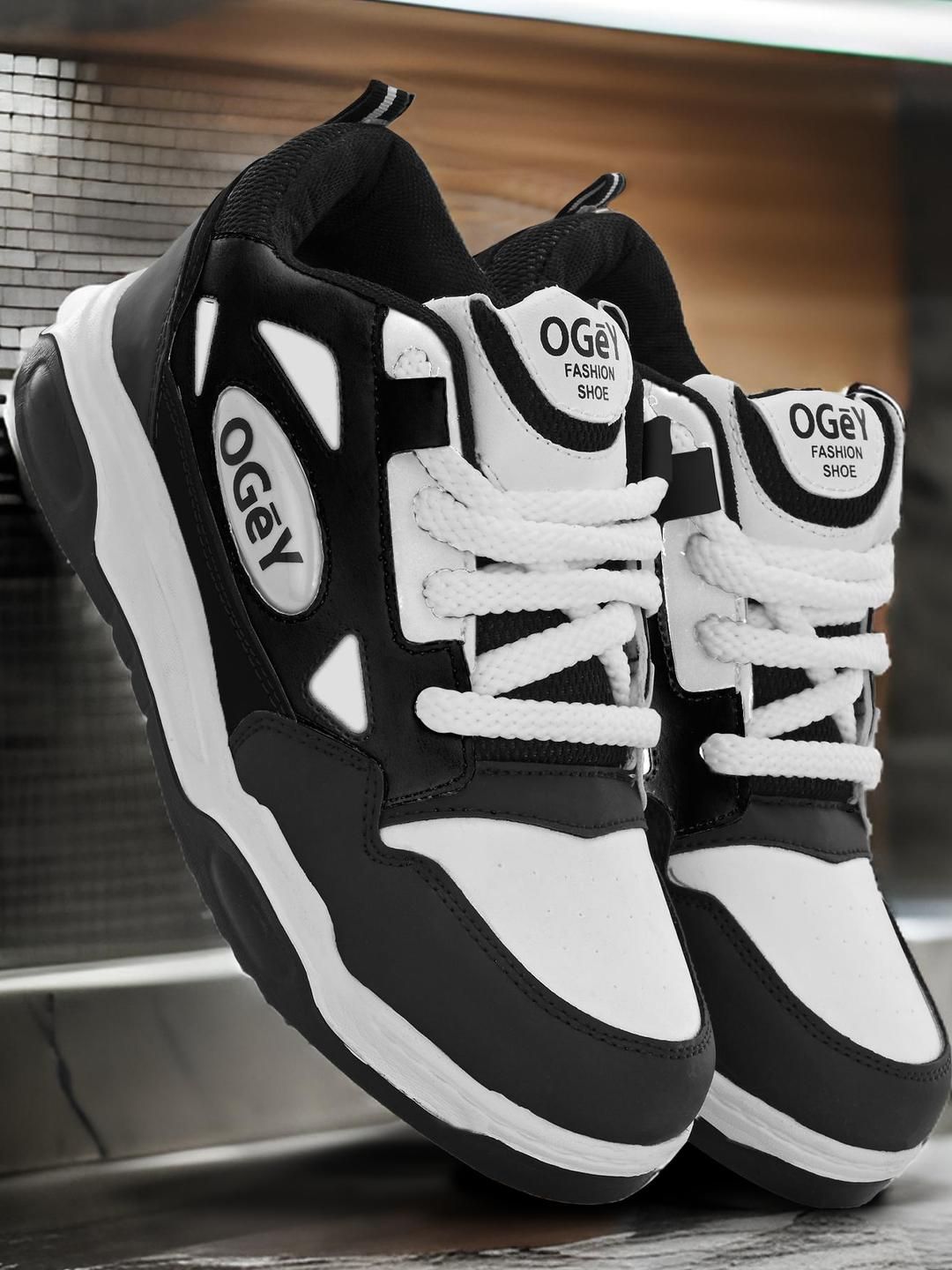 ZENG Men Black Sports Shoes