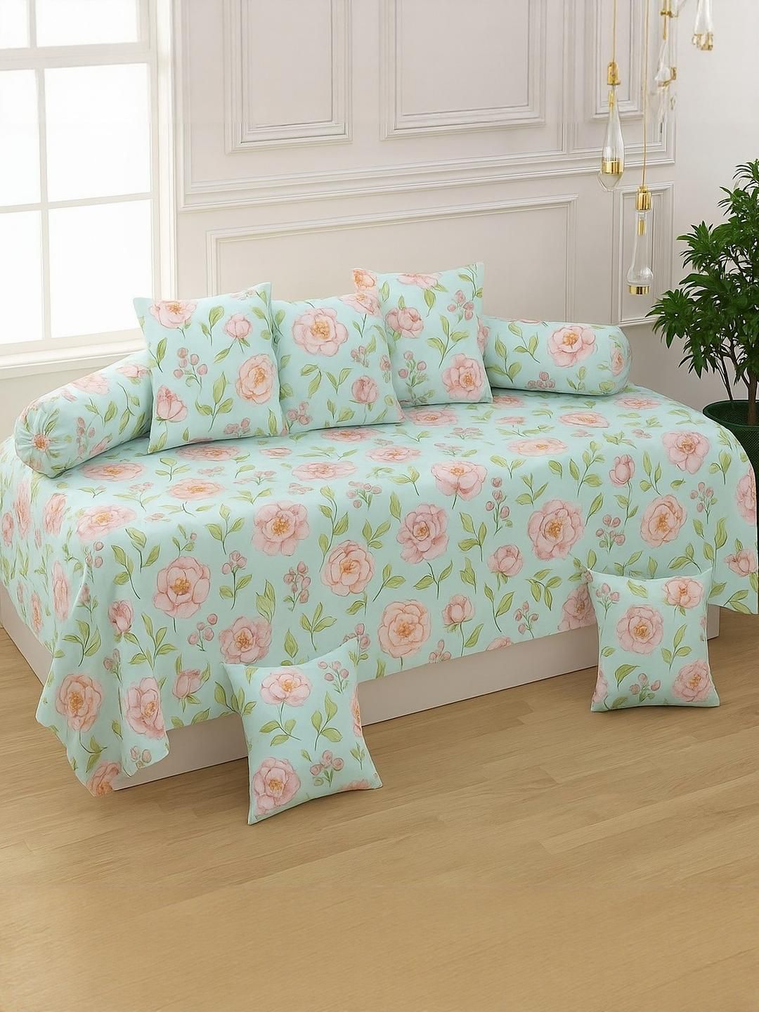 HIYANSHI HOME FURNISHING Cotton Diwan Set