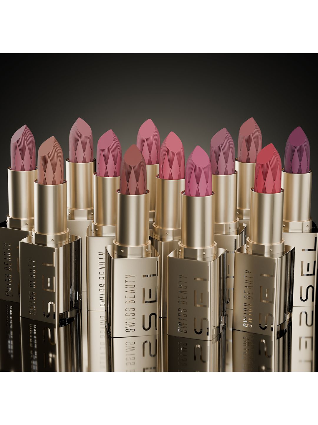 Buy SWISS BEAUTY Select Creme Touch Lipstick with Vitamin E & Tea