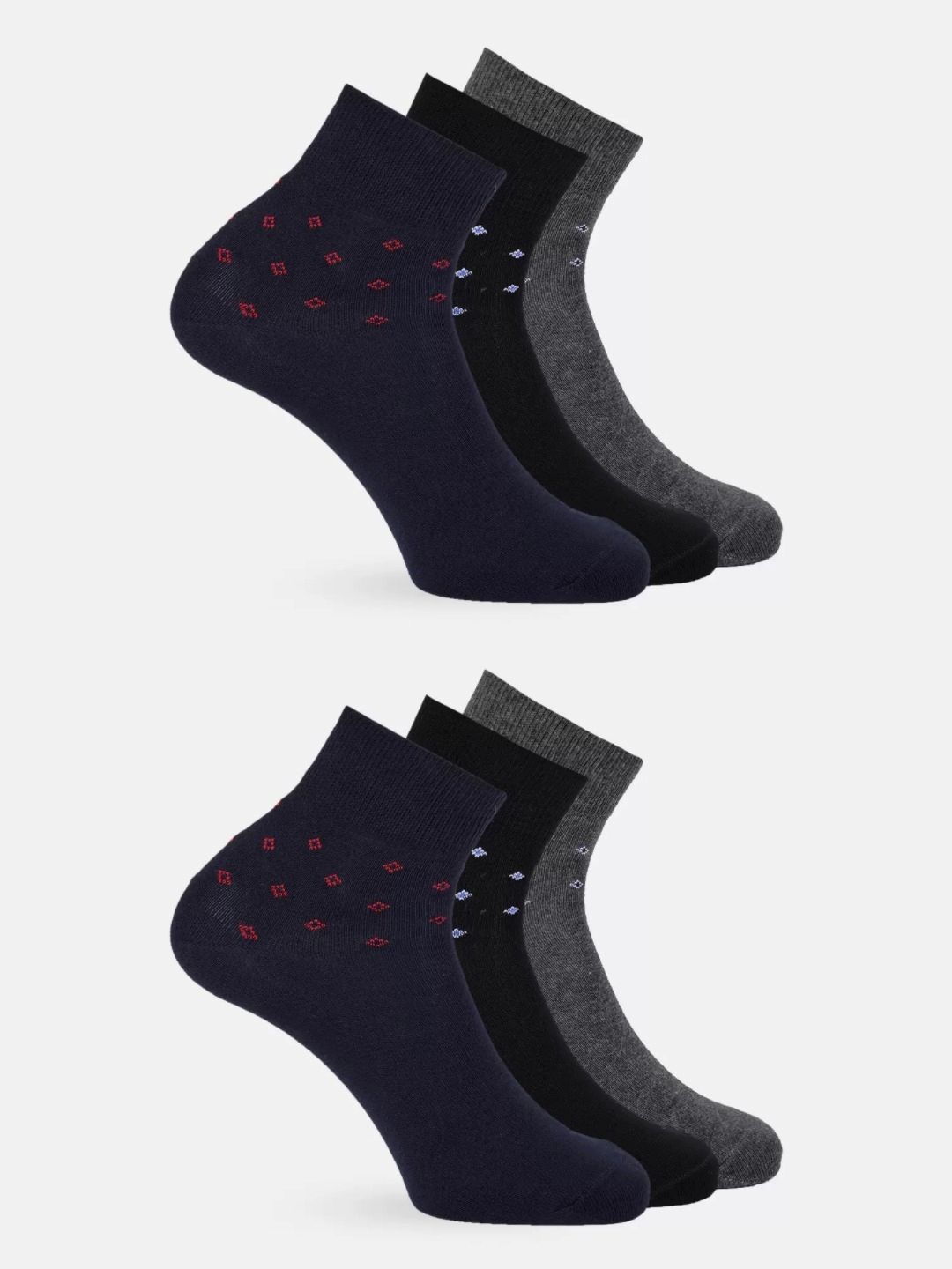 Mast & Harbour Pack Of 6 Ankle Length Socks
