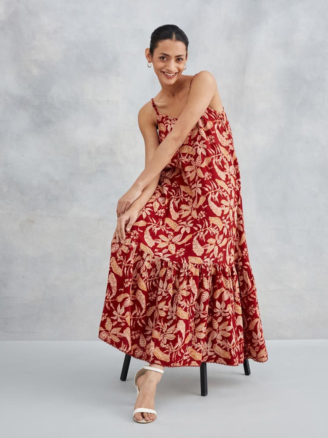 forestine maxi dress Delicate Forest Pink Maxi Dress – Hemline Winter Park