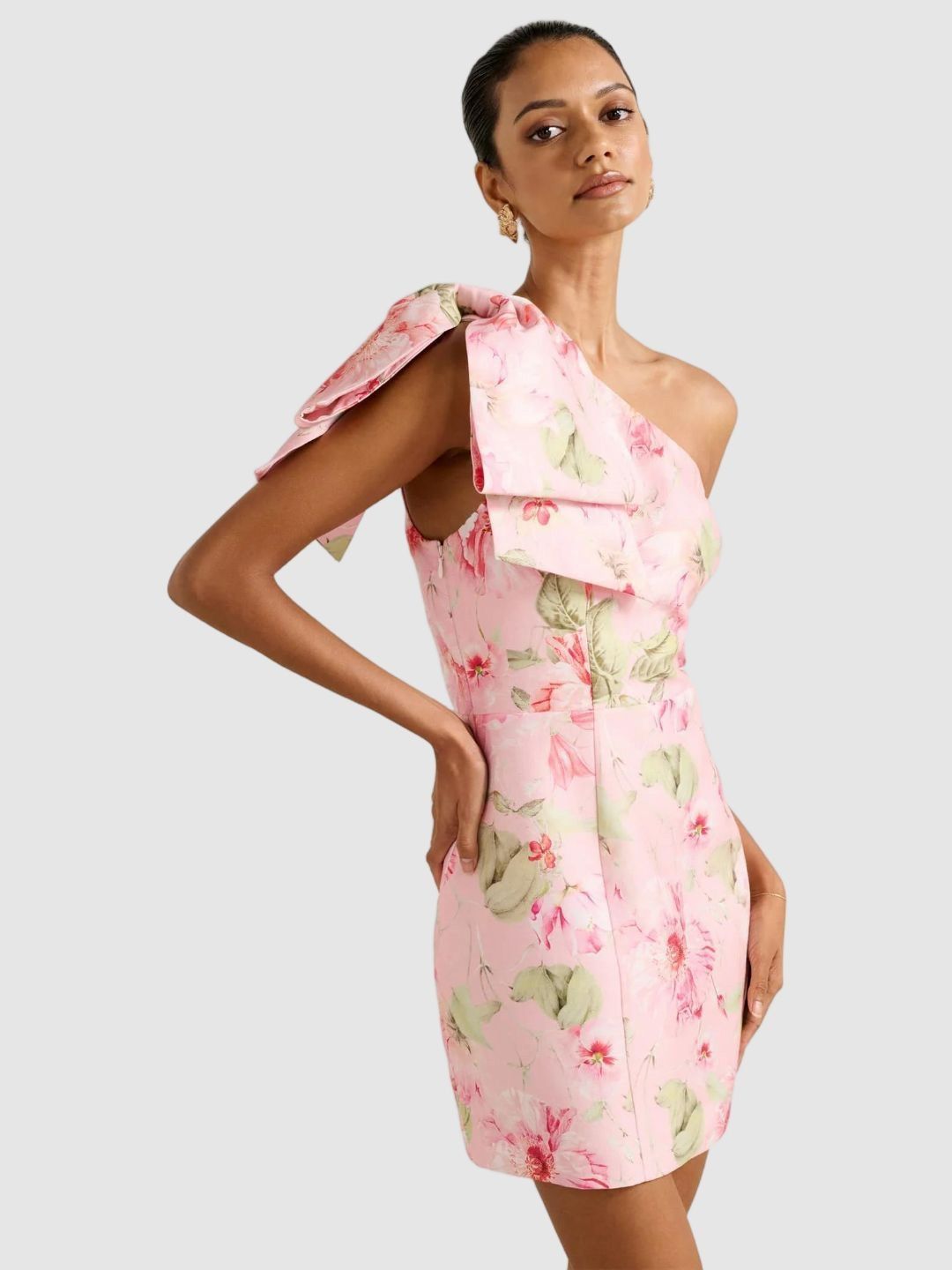 Darcy Petite One Shoulder Mini Dress