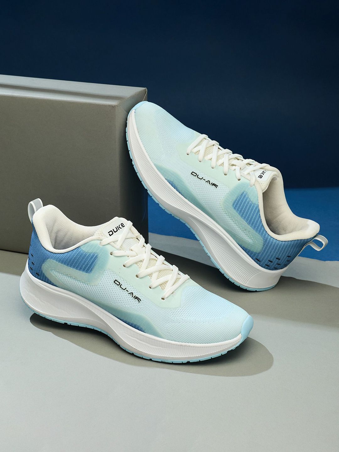 Duke Du-Air Men Textile Running Shoes