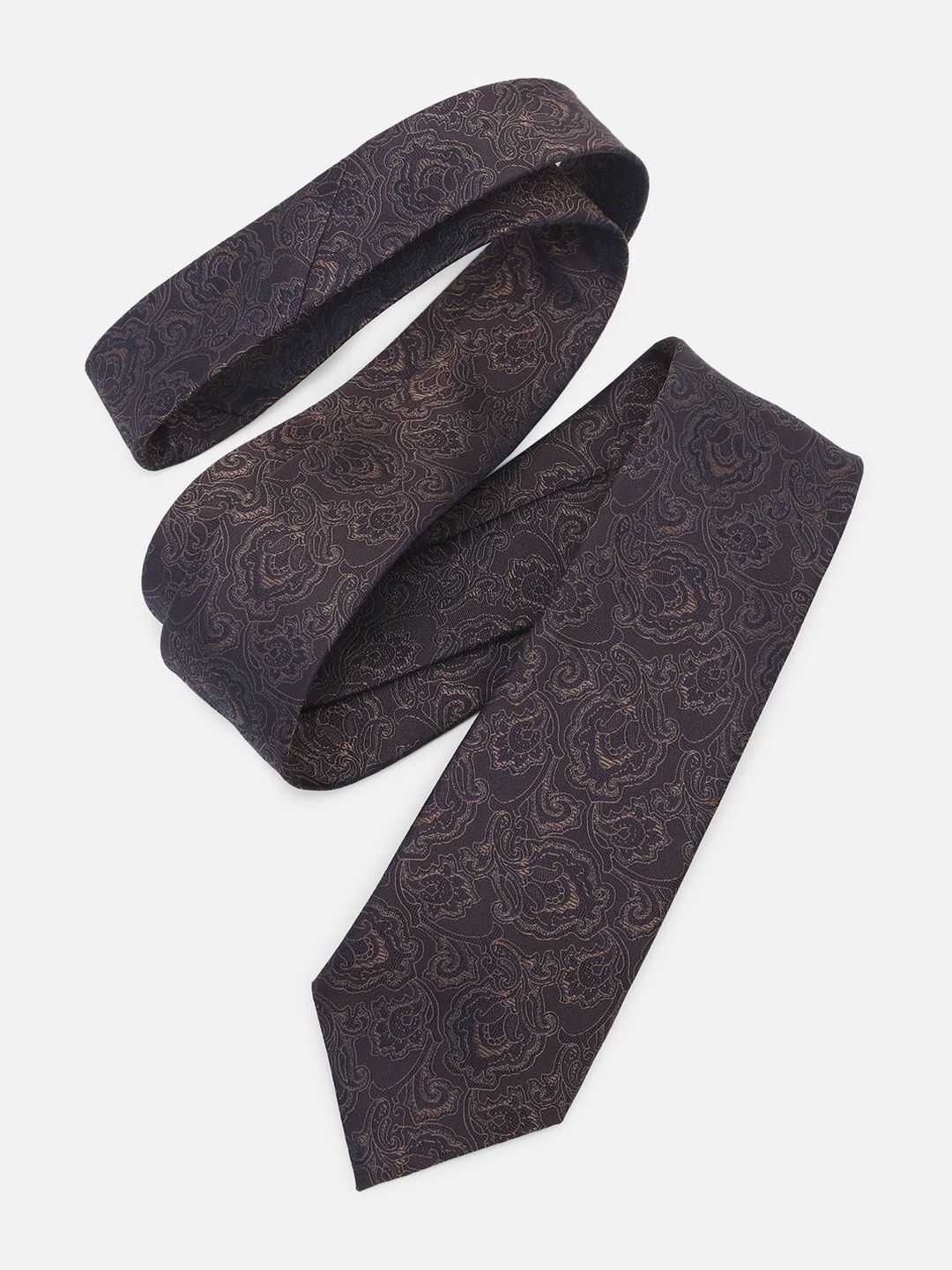 Van Heusen Men Woven Design Skinny Tie