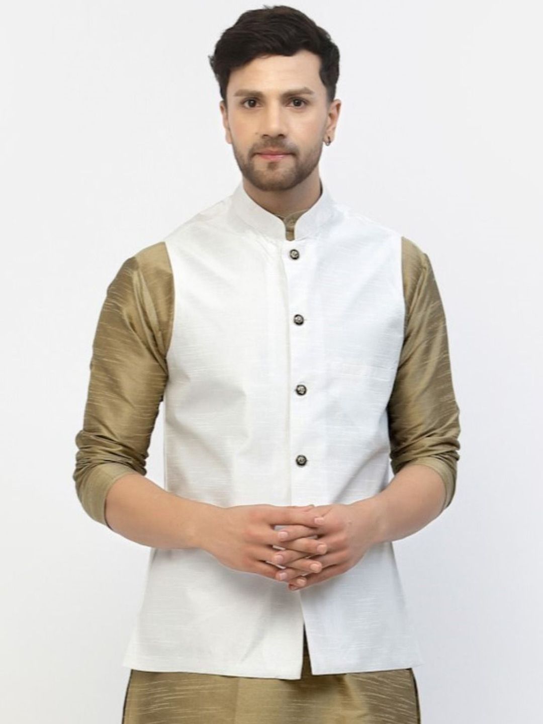 TS LIFESTYLE Woven Nehru Jacket
