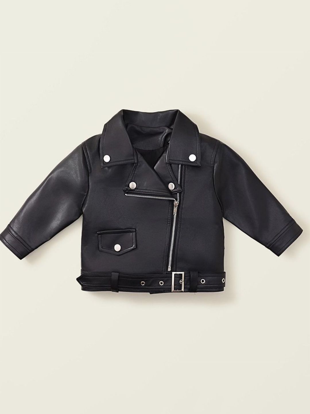 YK Girls Lapel Collar Tailored Jacket