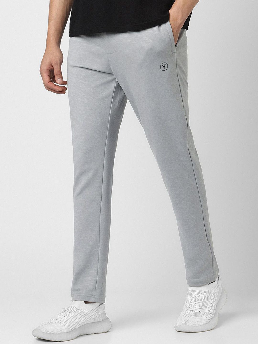 Van Heusen Flex Men Textured Slim-Fit Track Pants