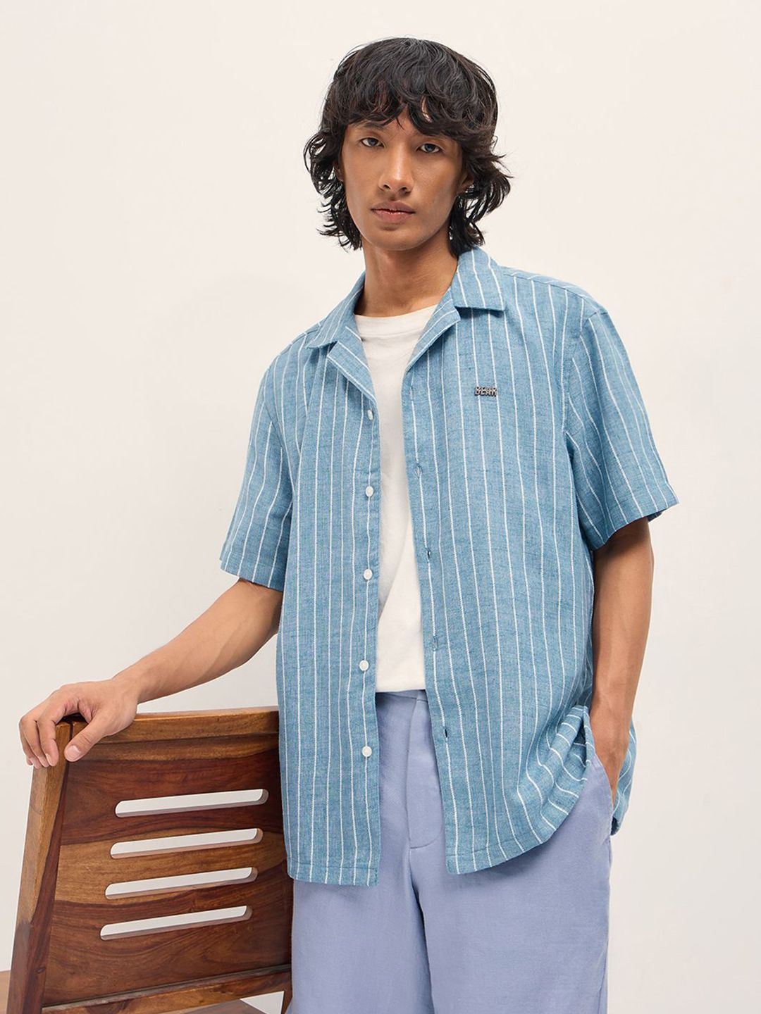 THE BEAR HOUSE Striped Casual Shirt