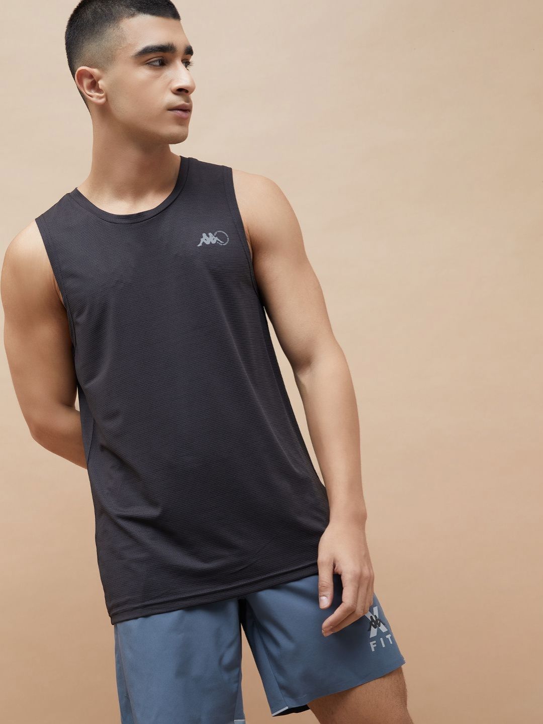 Kappa Graphic Printed Round Neck T-shirt