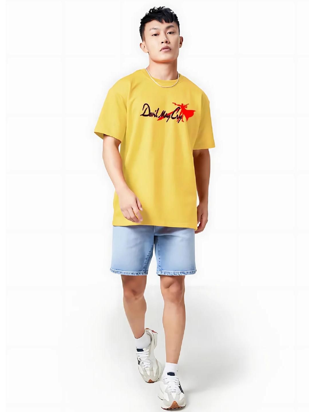 Buy MEGAKART Dante Devil May Cry Oversized Tshirt - Tshirts for