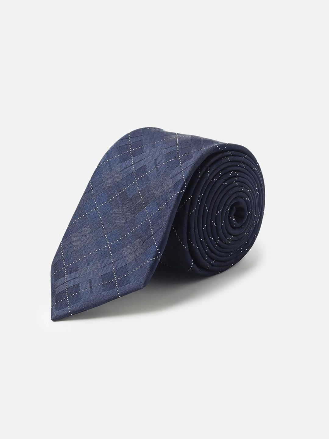 Allen Solly Men Checked Formal Skinny Tie