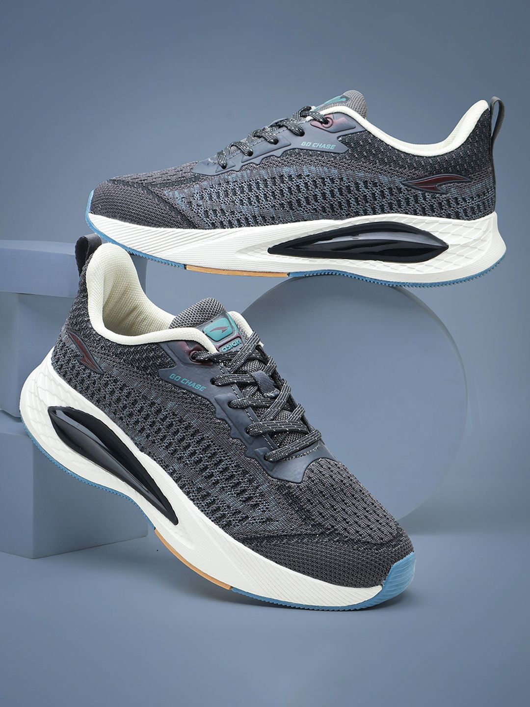 ASIAN ASIAN Men Mesh Lace-Ups Running Non-Marking Shoes