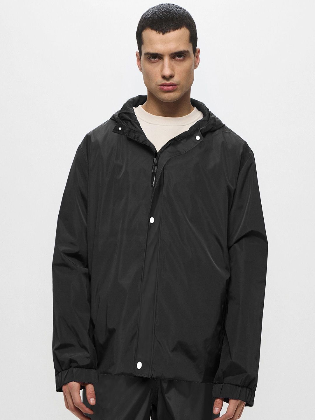 CAMISON Hooded Fabulous Reversible Raincoat