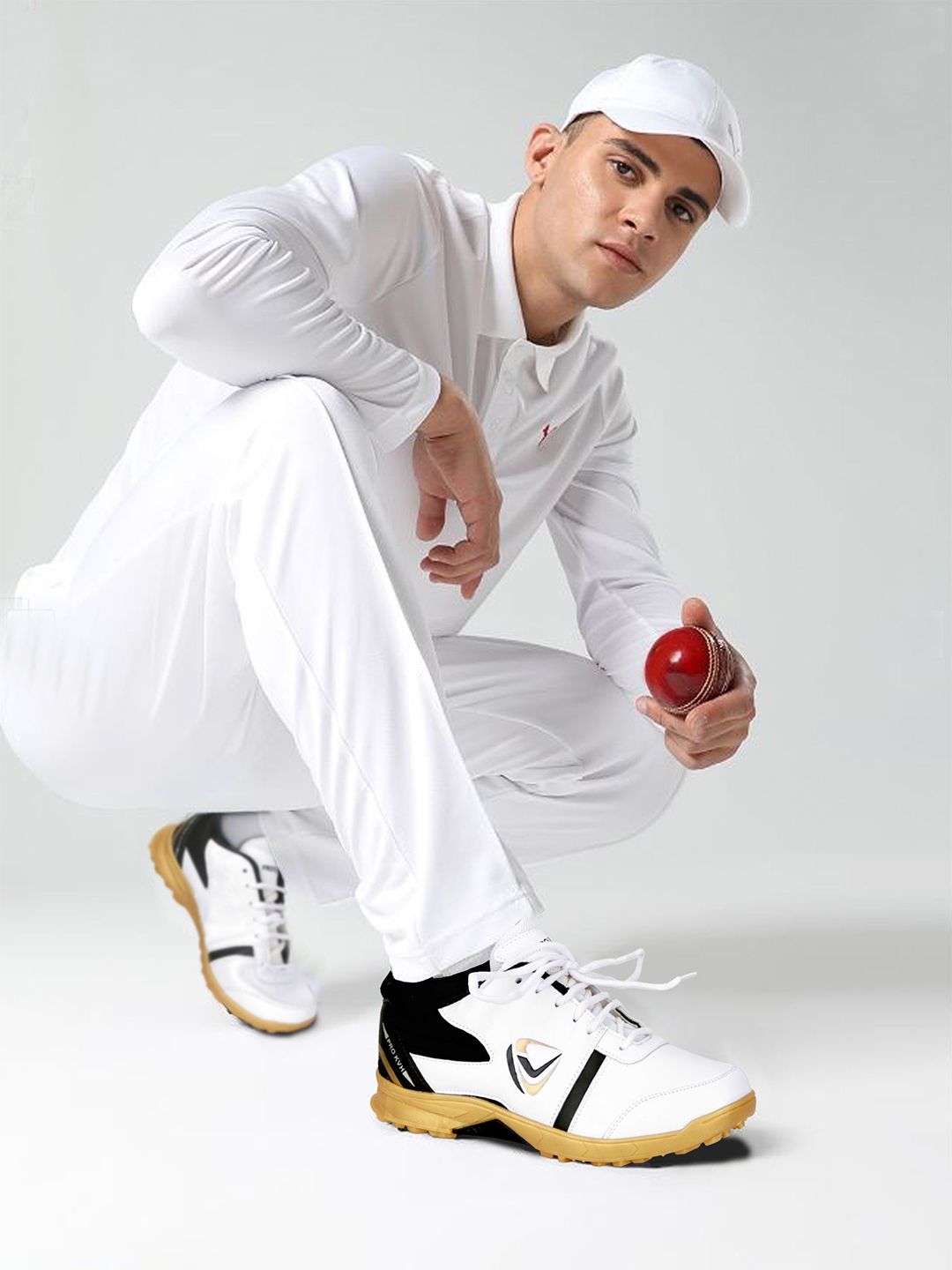 PRO KVH Men Cricket Non-Marking Shoes