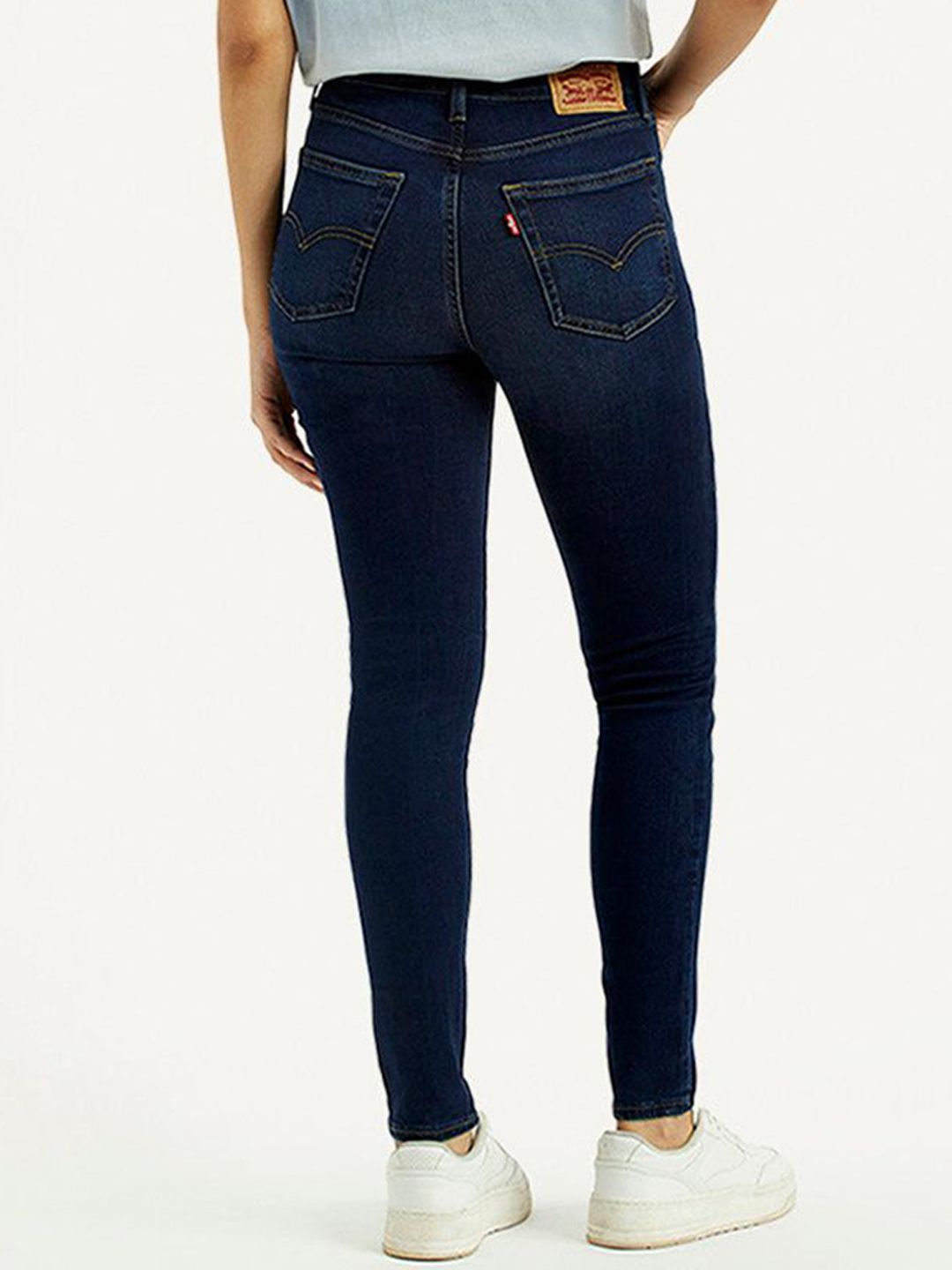 721 Dark Blue Skinny Fit High Rise Jeans