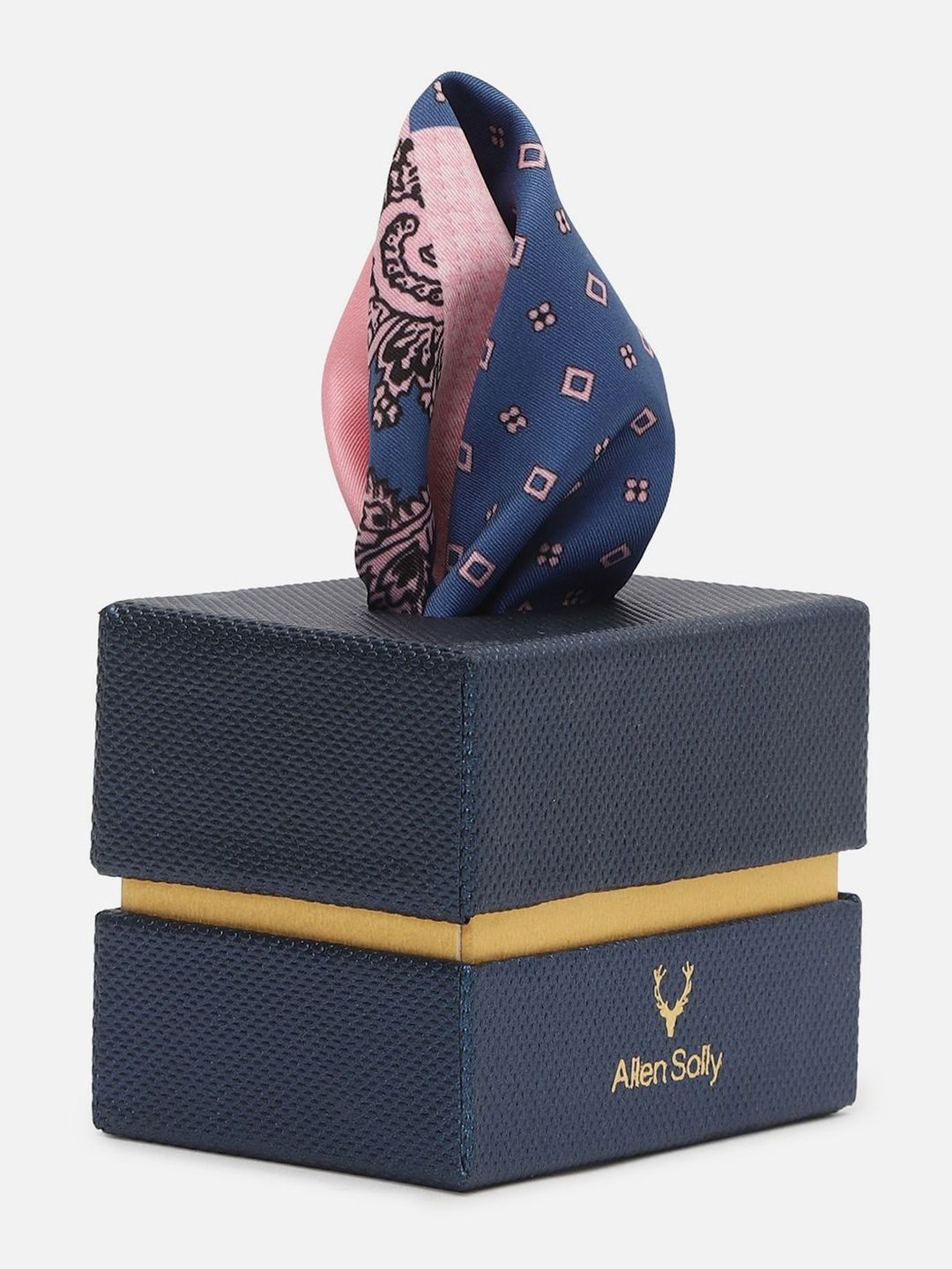 Allen Solly Floral & Geometric Printed Pocket Square