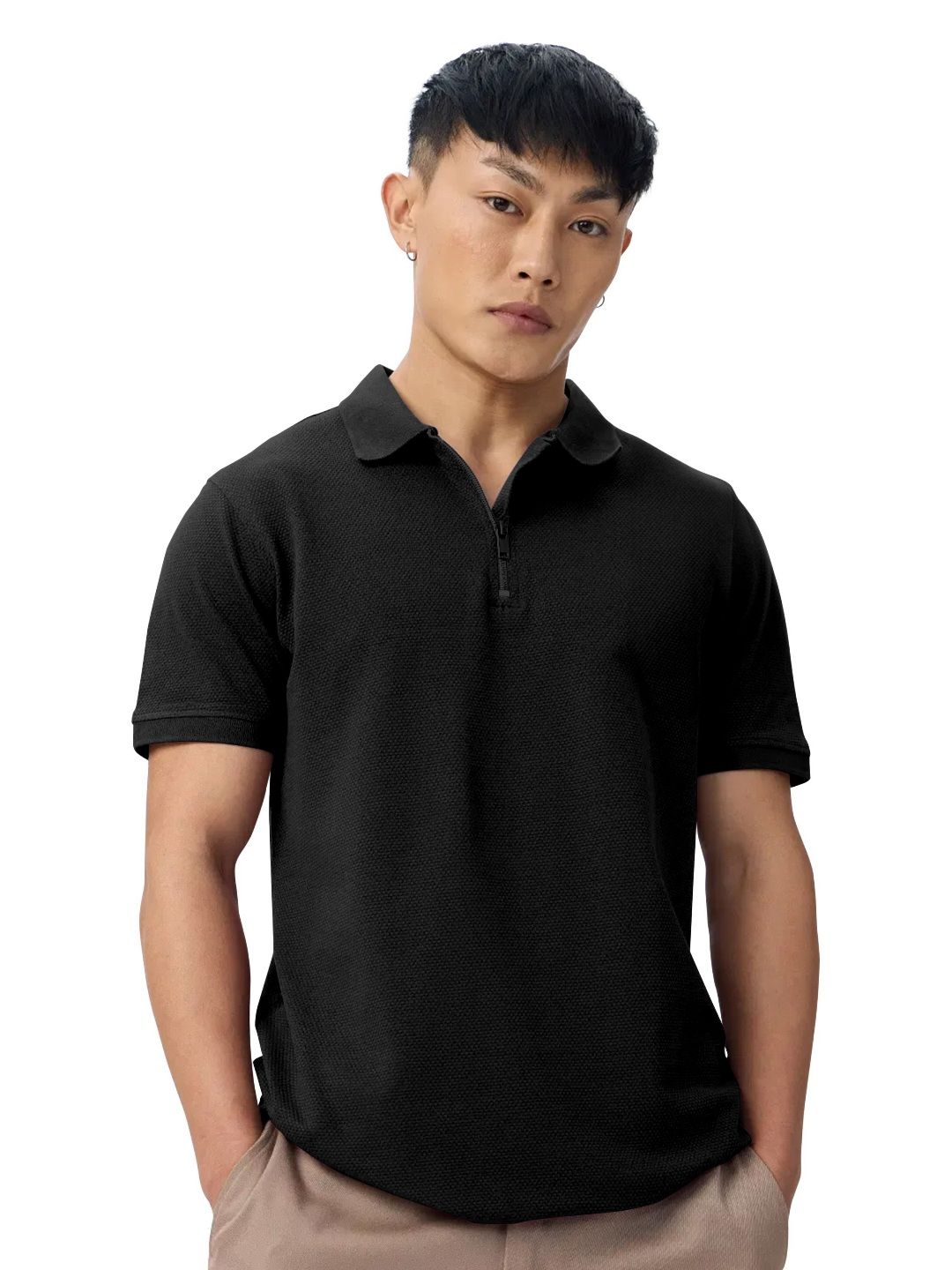 FTX Men Polo Collar T-shirt