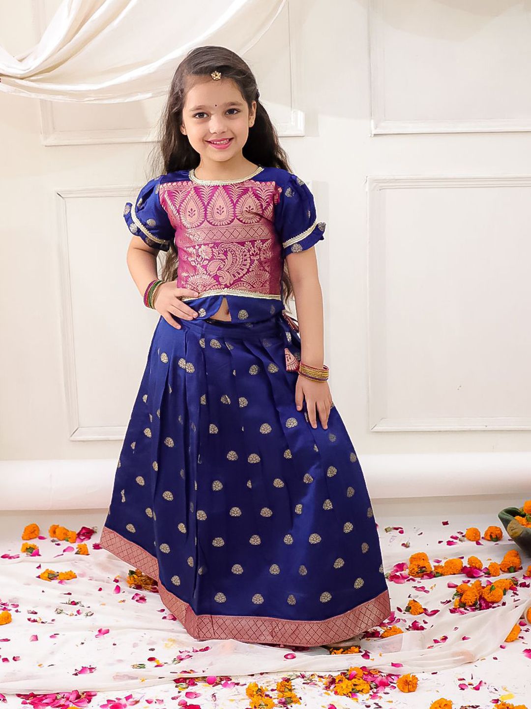 KID1 Girls Ready to Wear Lehenga &