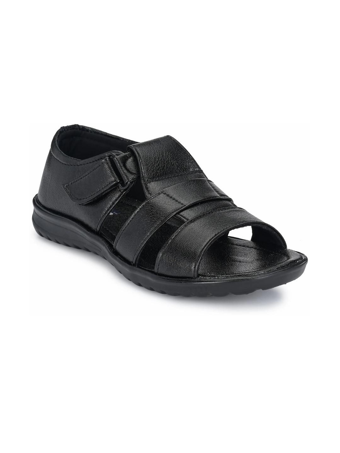 Browalk Men Black Synthetic Leather