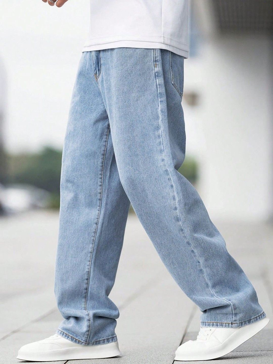 Buy Stylecast X Kotty Men Baggy Mid-Rise Stretchable Jeans - Jeans