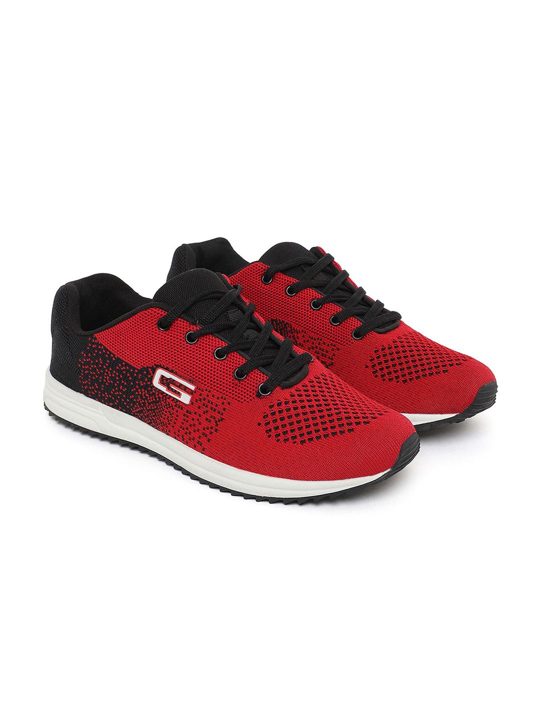 Goldstar Men Mesh Running Marking Lace-Ups Shoes