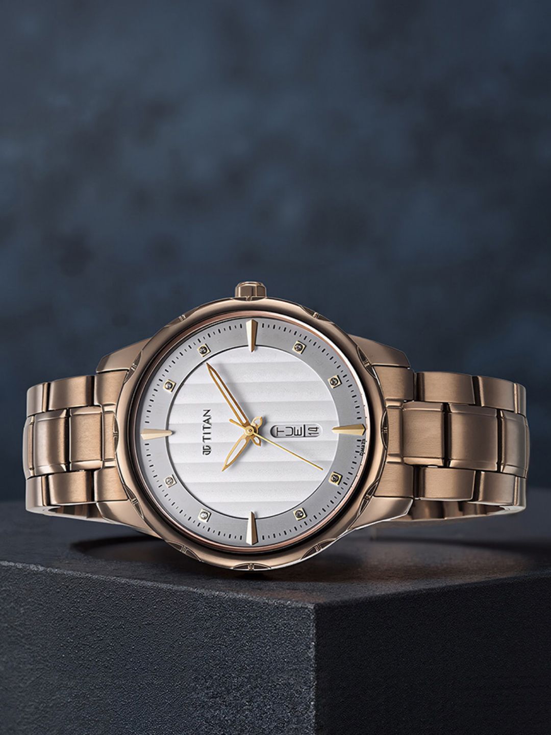 Buy Titan Regalia Opulent Quartz Analog With Grey Dial Watch For