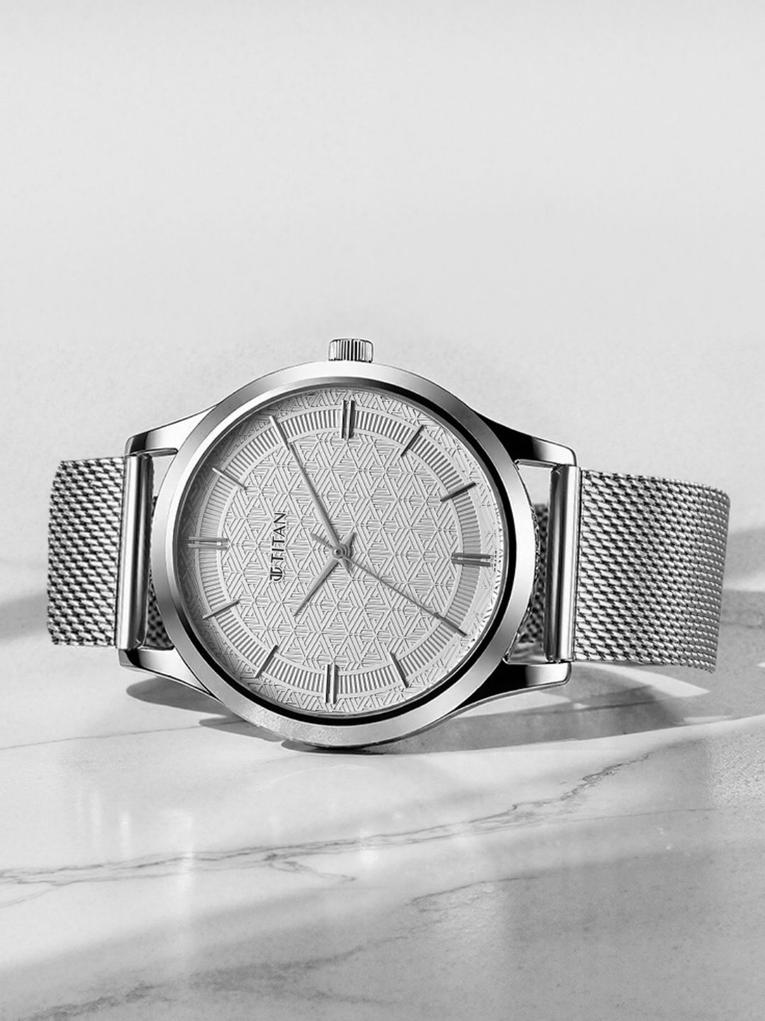 Buy Titan Karishma Quartz Analog With White Dial Watch For Men
