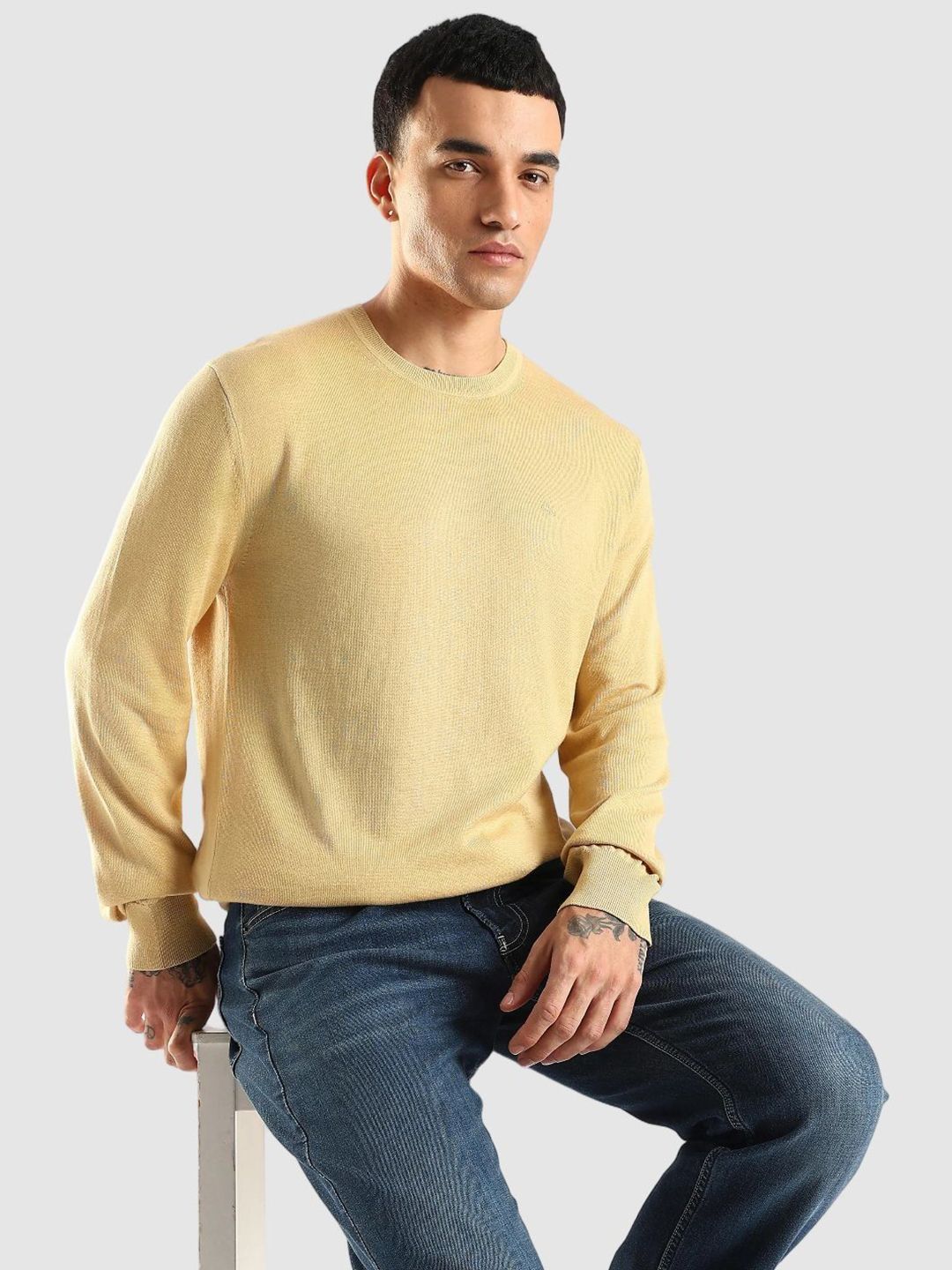 Calvin Klein Jeans Men Cotton Pullover