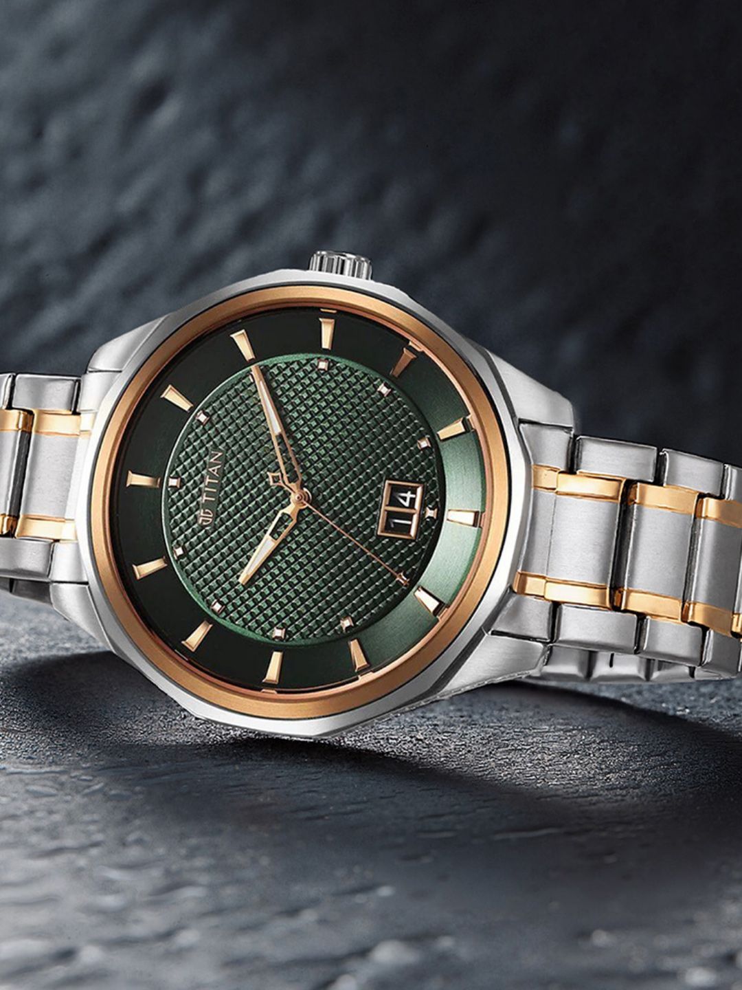Buy Titan Regalia Opulent Quartz Analog With Green Dial Watch For