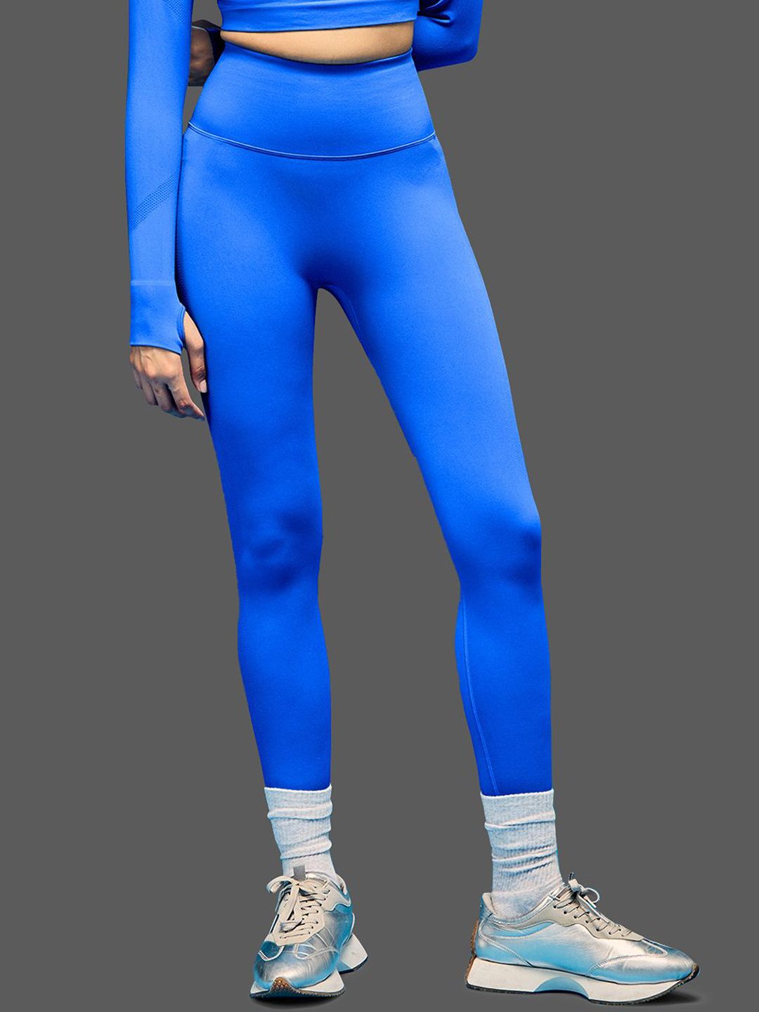 BOLDFIT BOLDFIT Women Blue Activewear Leggings